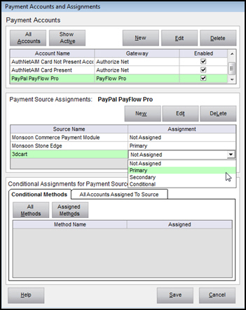 PayPal PayFlow Pro