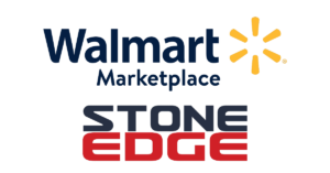 walmart marketplace and stone edge logo
